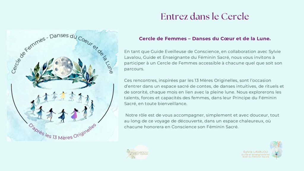 Publication page accueil site web de Muriel